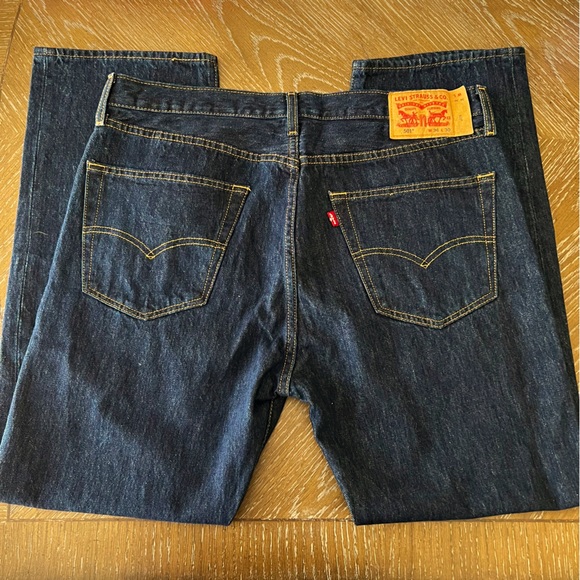 Levi 501 - Dark wash - button fly - W36L30 - Picture 6 of 10